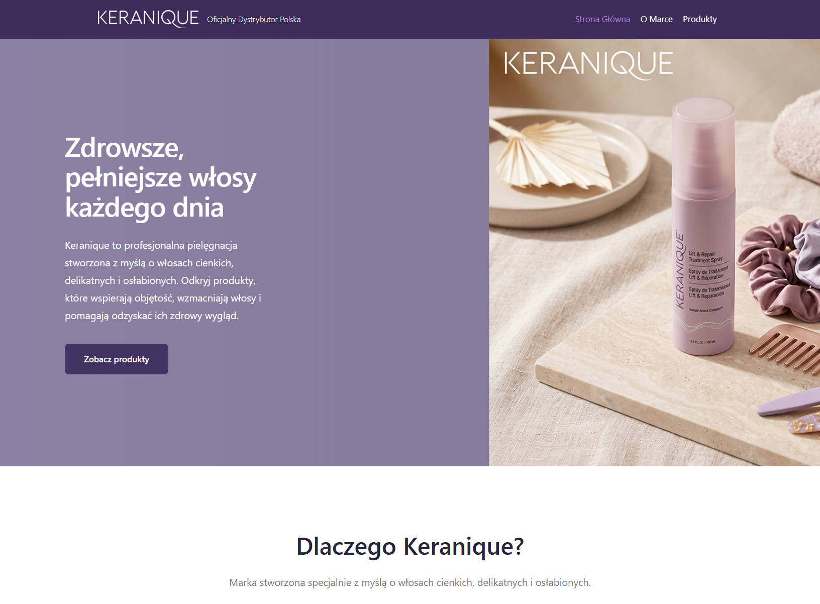 Keranique Website