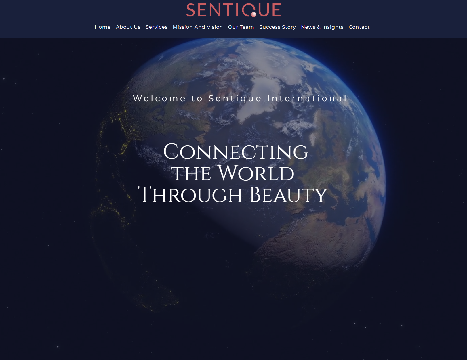 Sentique Studio Website