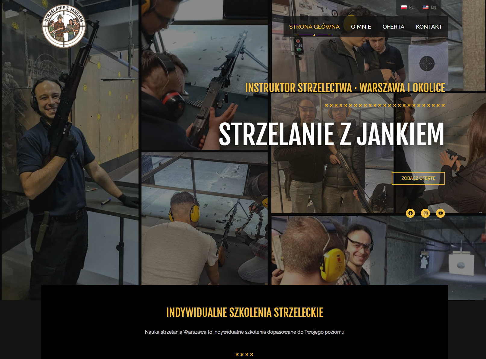 Strzelanie z Jankiem Website